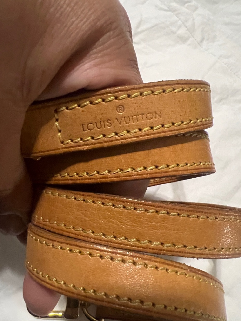 Louis Vuitton Monogram Ellipse  Satchel /shoulder bag in Brown and Tan canvas - Picture 6 of 9